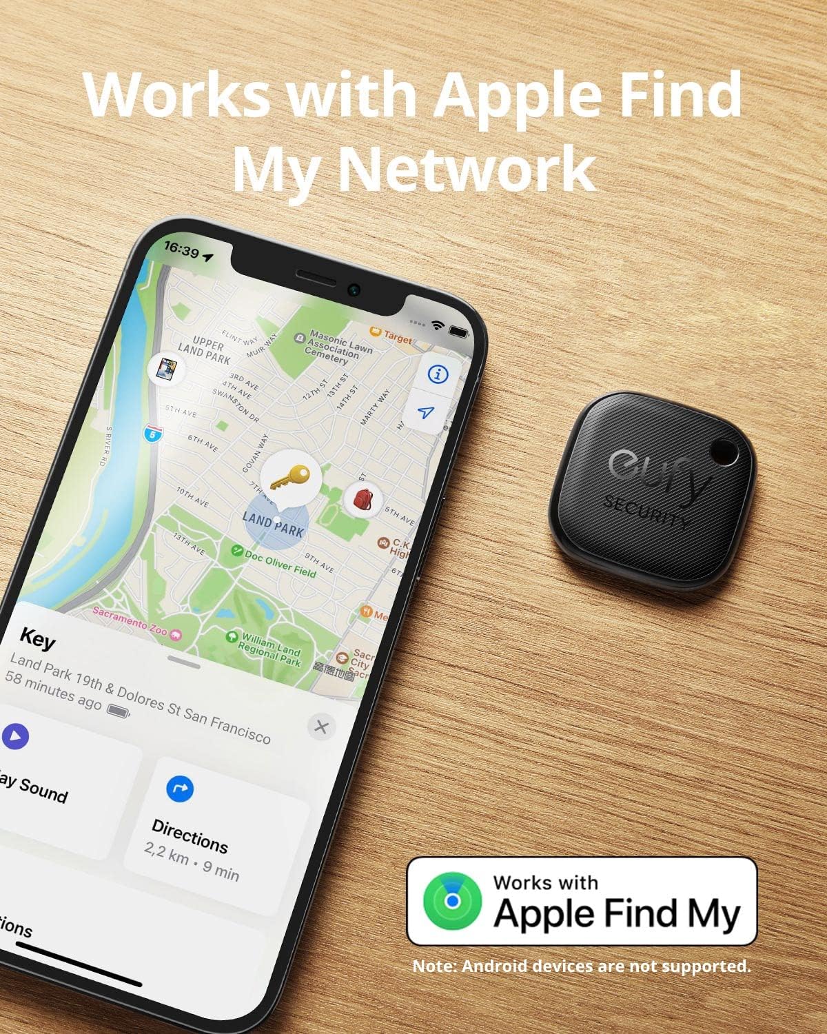 Anker Eufy Security SmartTrack Link Bluetooth Tracker for Earbuds and Luggage Water Resistant Anker Eufy Security SmartTrack Link Bluetooth Tracker for Earbuds and Luggage Water Resistant